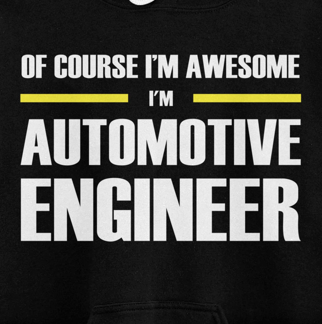 Awesome Automotive Engineer Pullover Hoodie