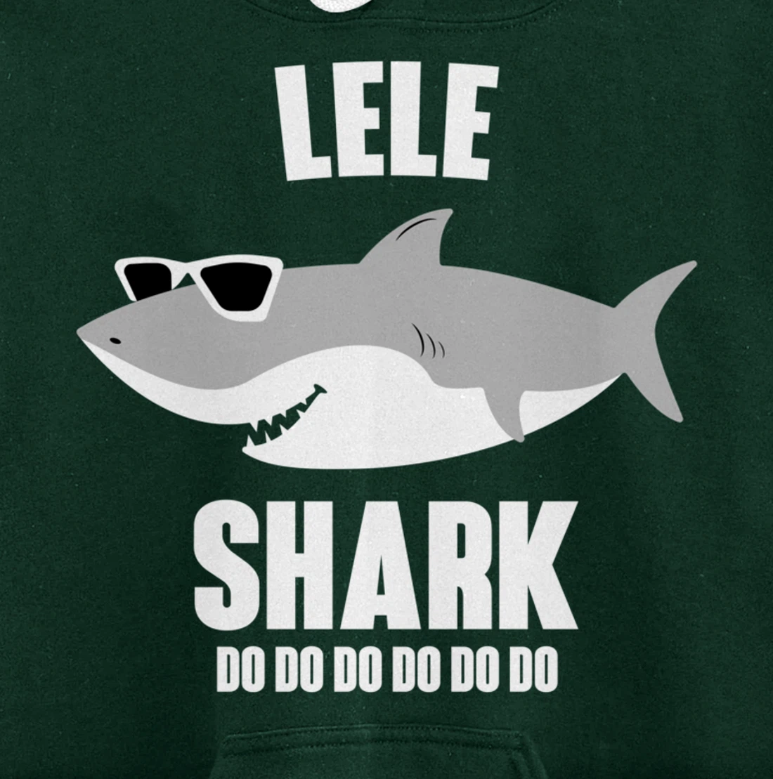 Lele Shark Doo Doo Pullover Hoodie