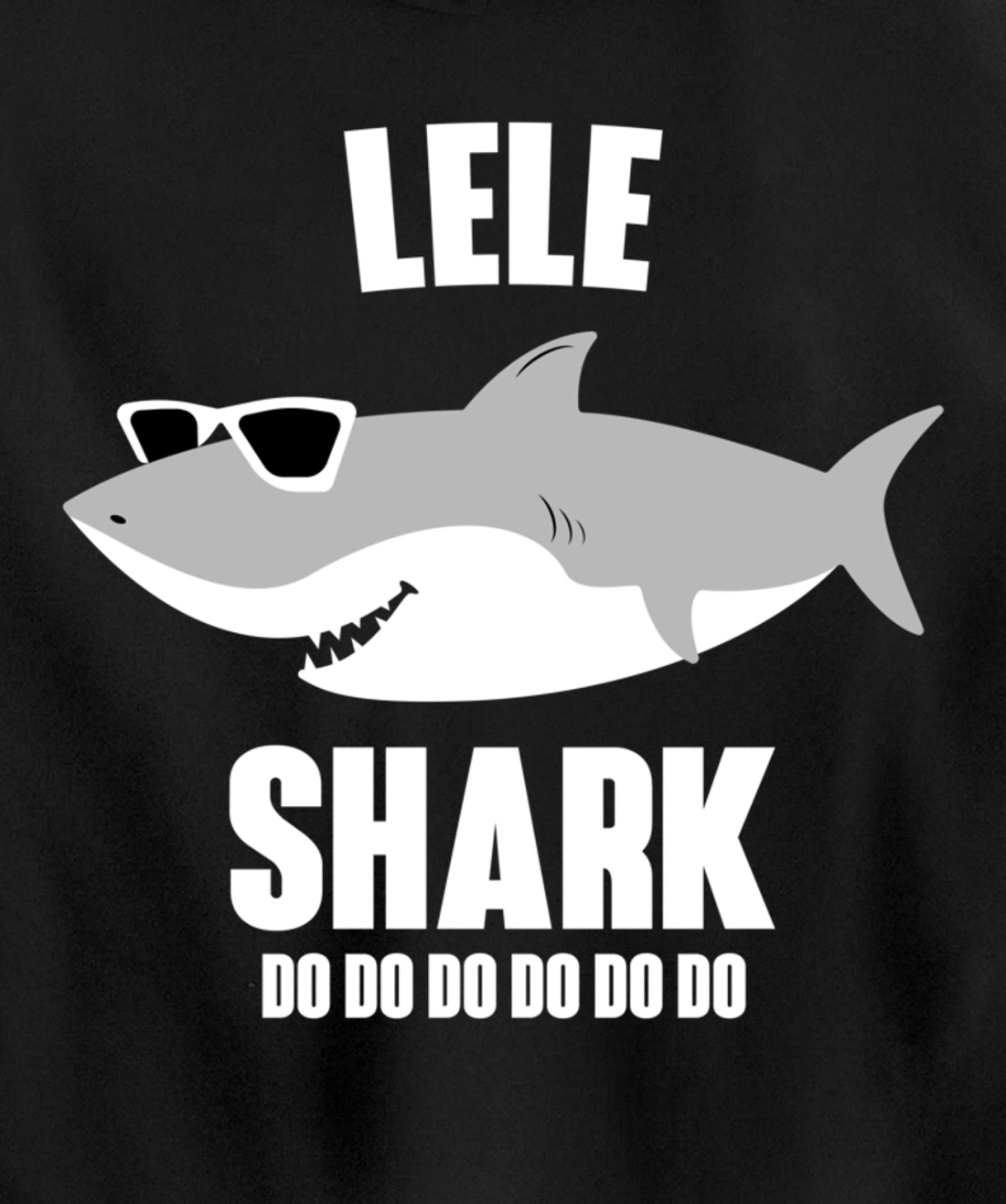 Lele Shark Doo Doo Pullover Hoodie