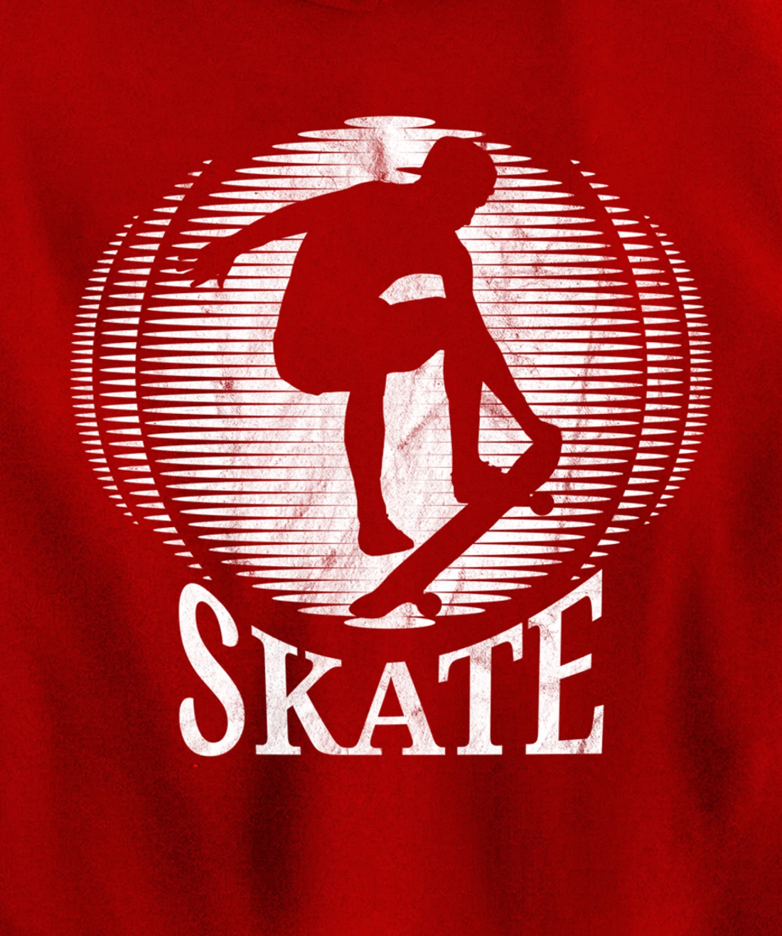 Skateboarding Skater Sunset Skate - Vintage Retro Pullover Hoodie