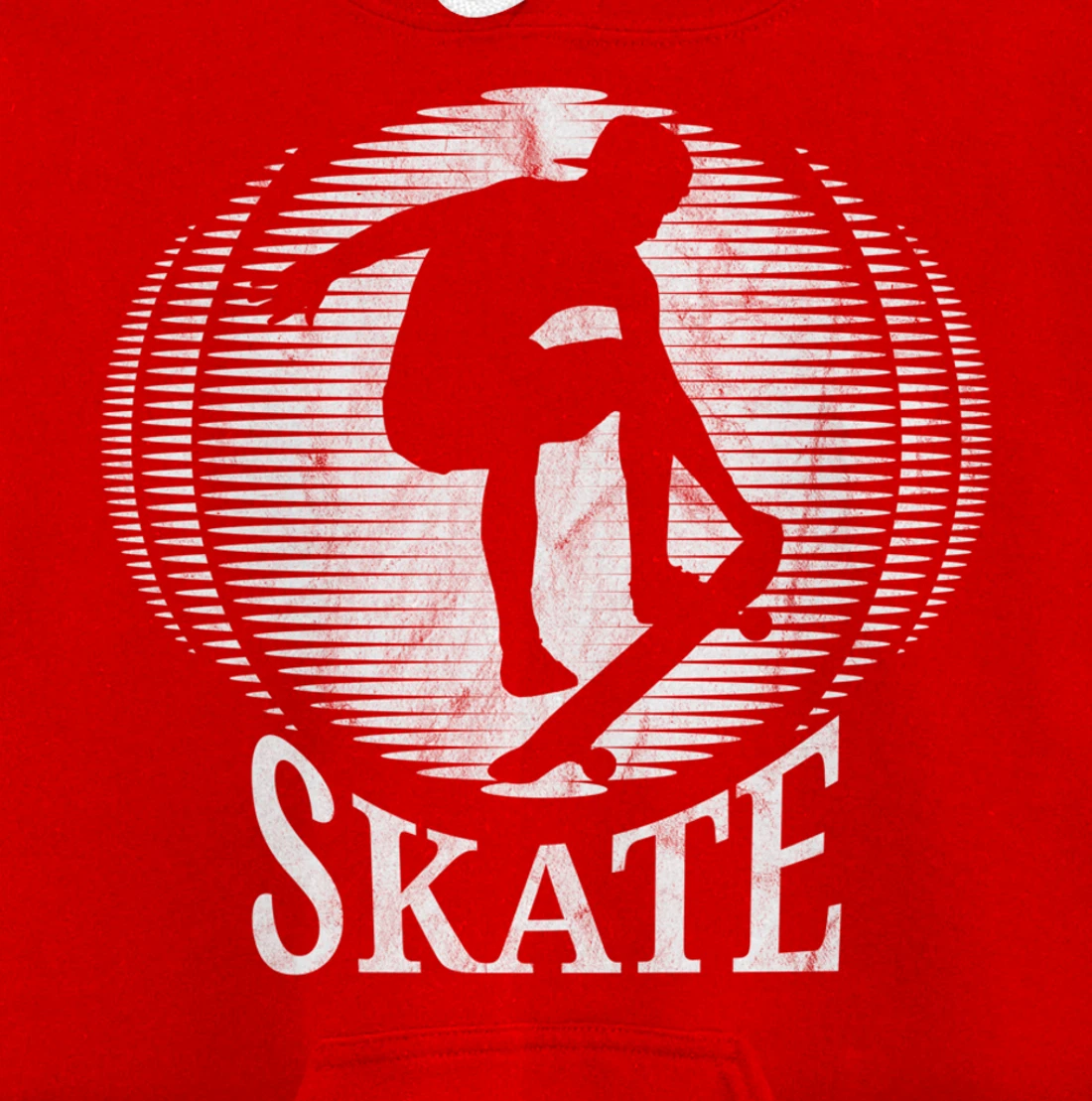 Skateboarding Skater Sunset Skate - Vintage Retro Pullover Hoodie