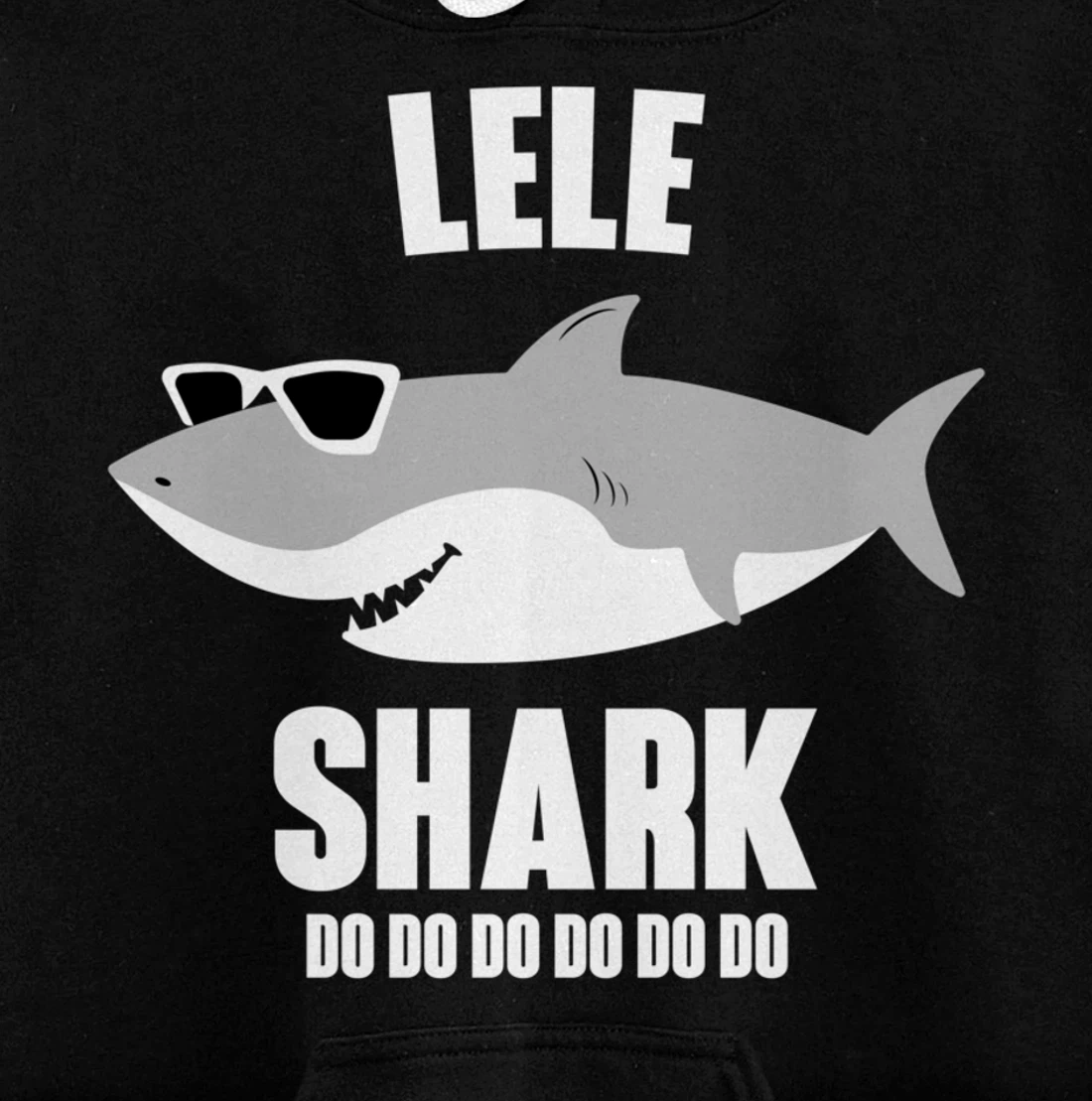 Lele Shark Doo Doo Pullover Hoodie