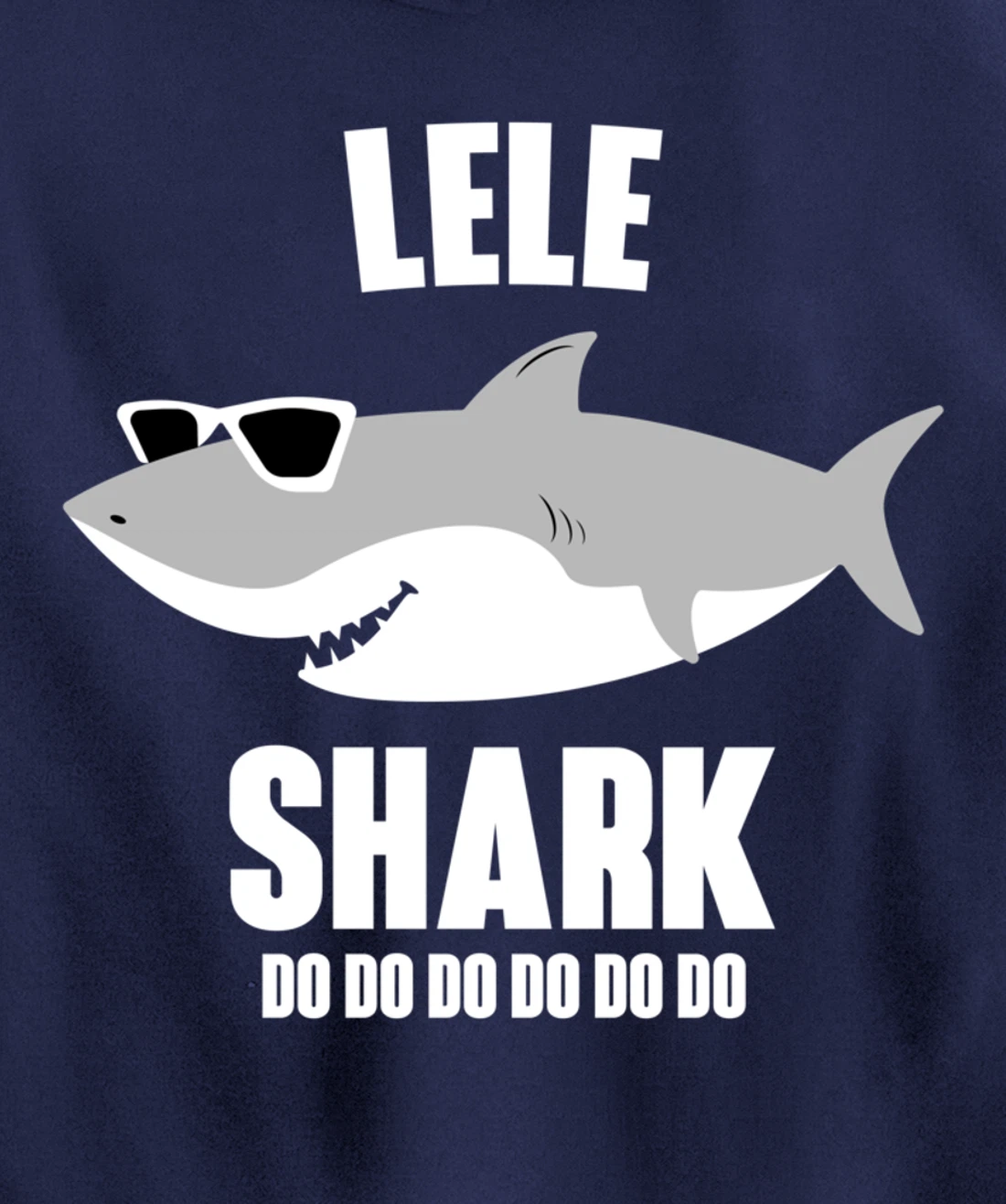 Lele Shark Doo Doo Pullover Hoodie