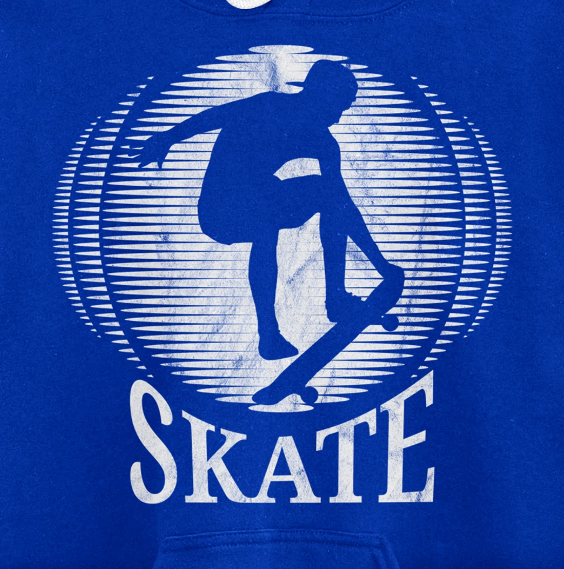 Skateboarding Skater Sunset Skate - Vintage Retro Pullover Hoodie