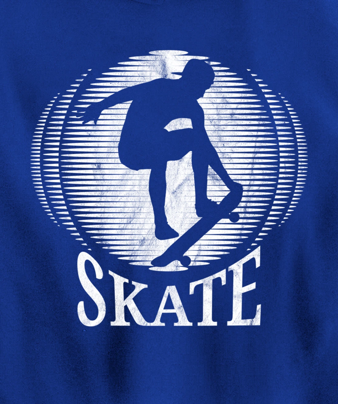 Skateboarding Skater Sunset Skate - Vintage Retro Pullover Hoodie