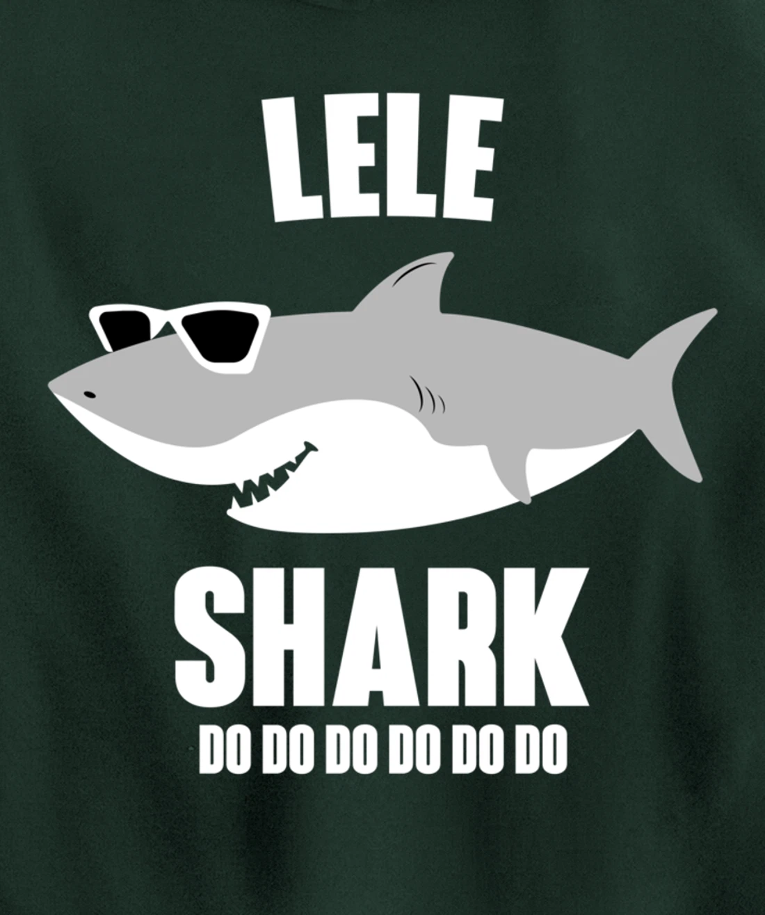 Lele Shark Doo Doo Pullover Hoodie