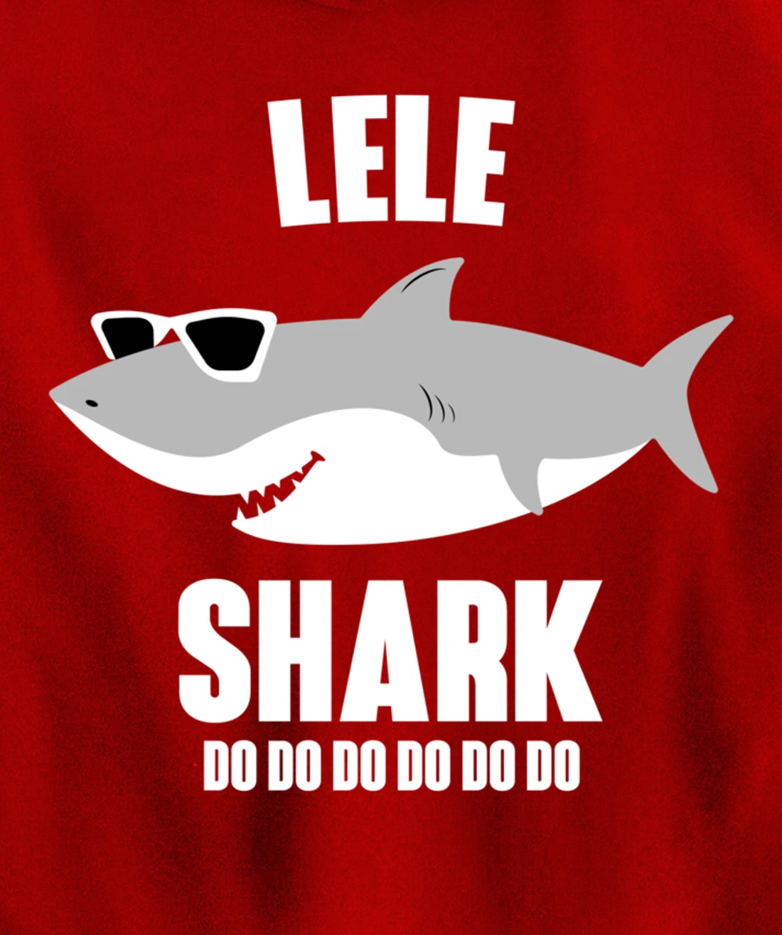 Lele Shark Doo Doo Pullover Hoodie