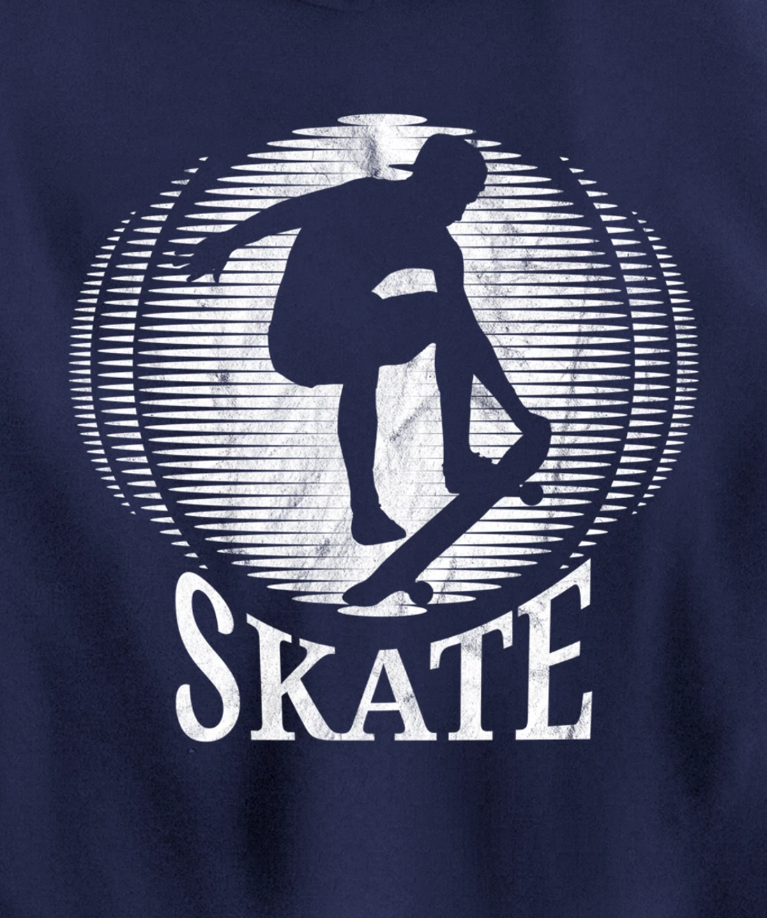 Skateboarding Skater Sunset Skate - Vintage Retro Pullover Hoodie