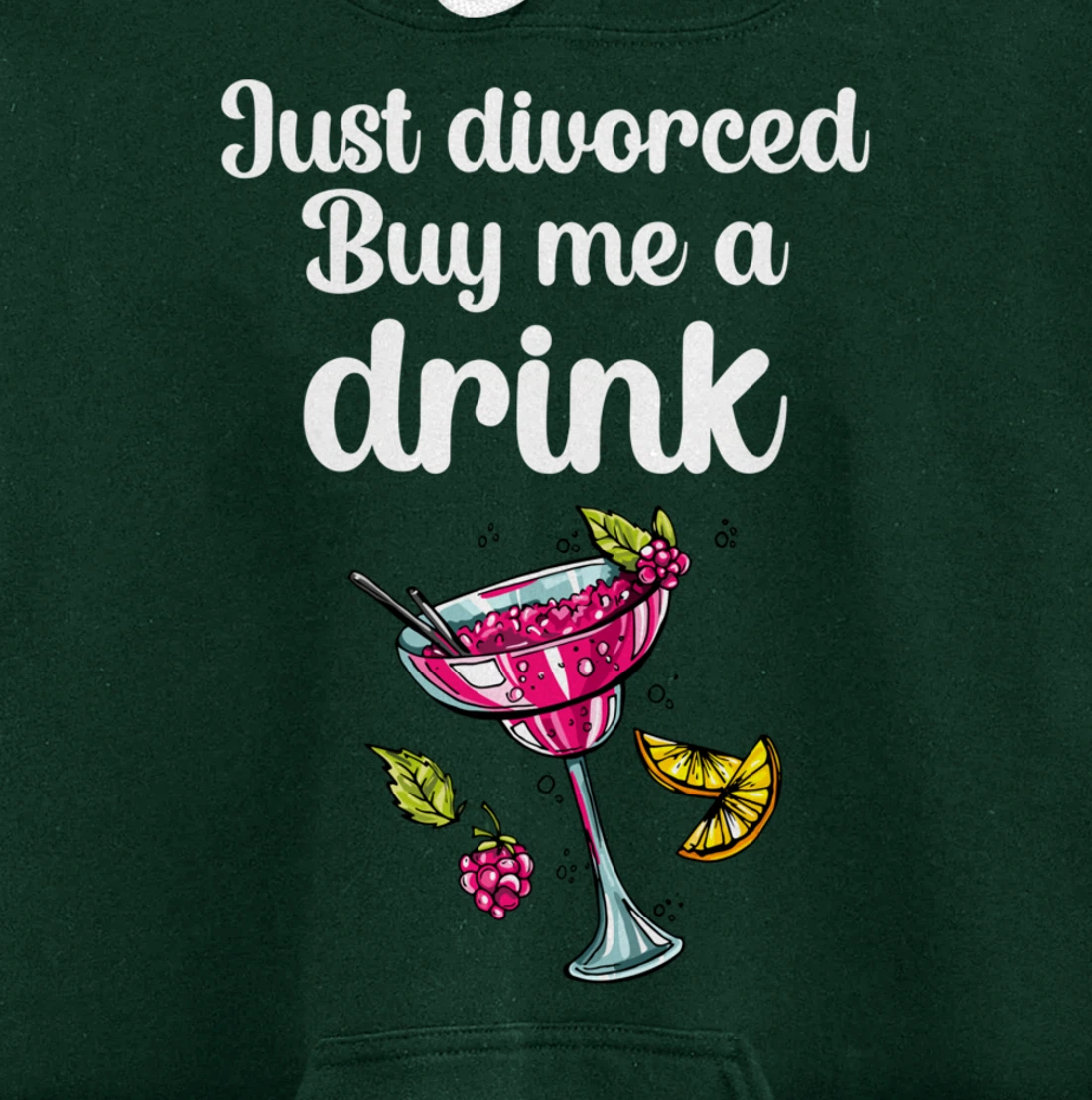 Just Divorced Funny Divorce Party Celebration Women Divorcee Pullover Hoodie
