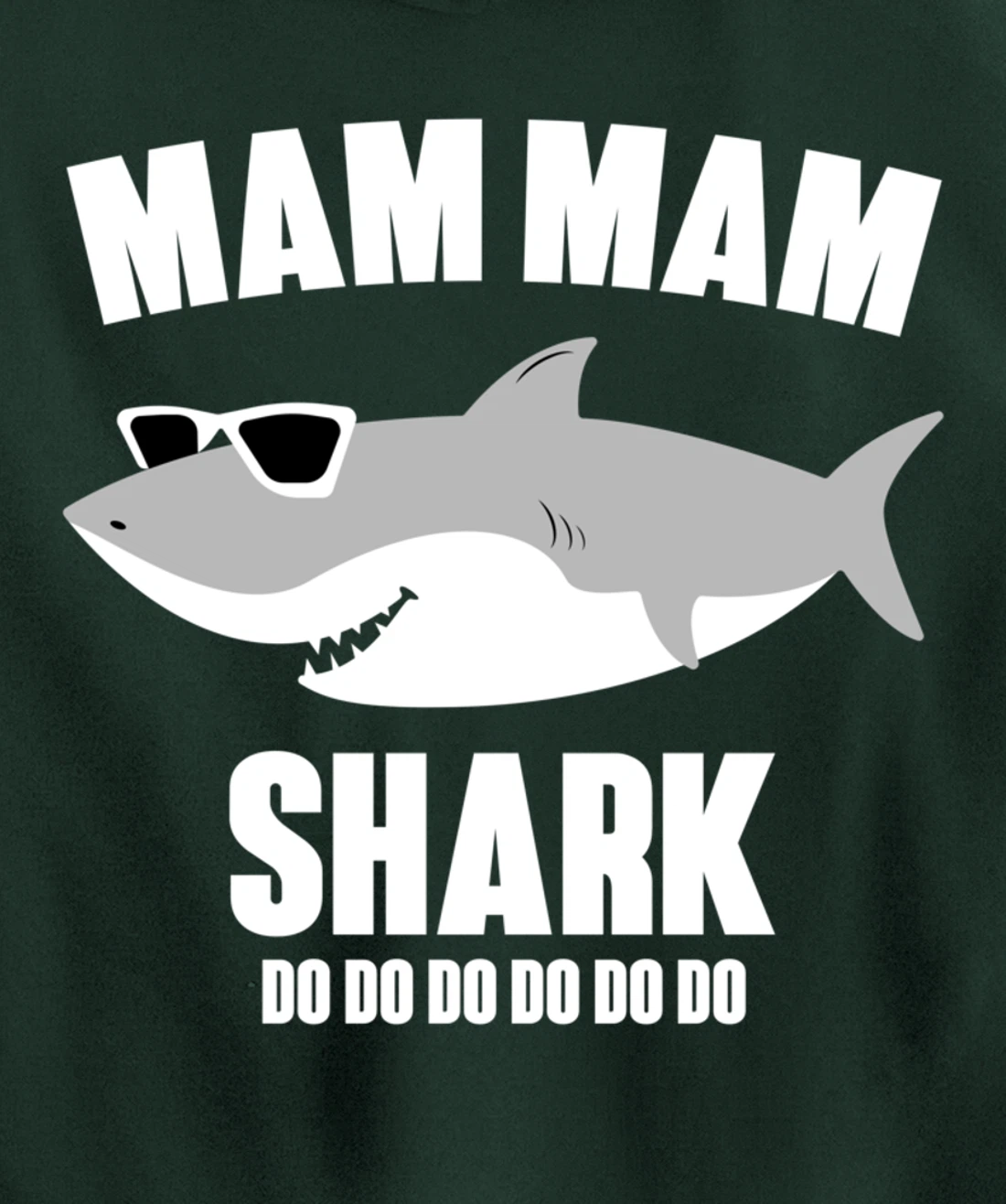 Mam Mam Shark Doo Doo Pullover Hoodie
