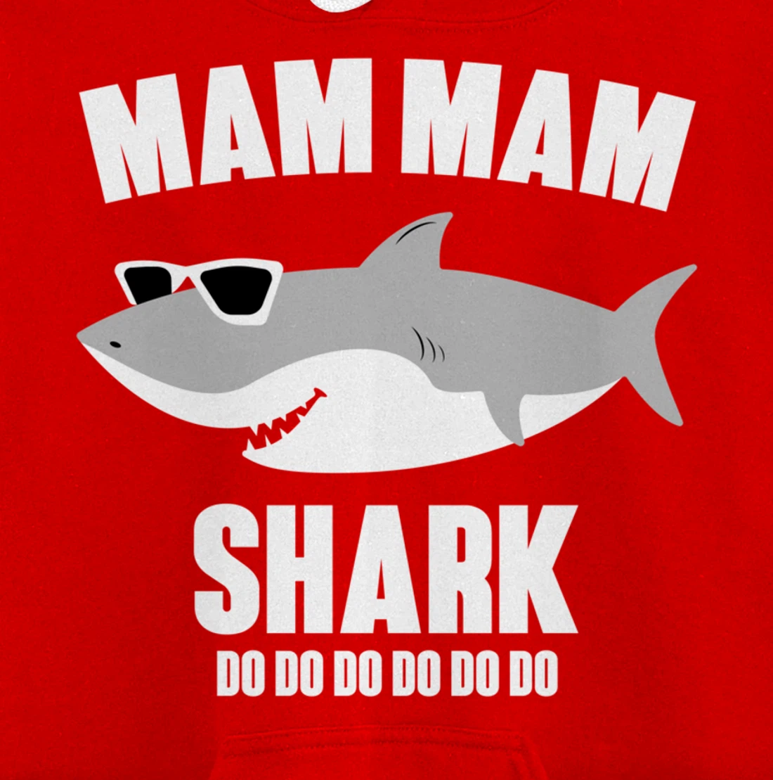 Mam Mam Shark Doo Doo Pullover Hoodie