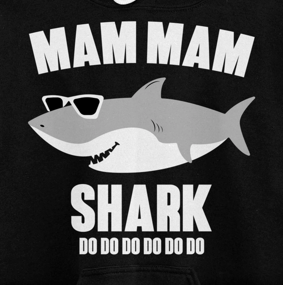 Mam Mam Shark Doo Doo Pullover Hoodie