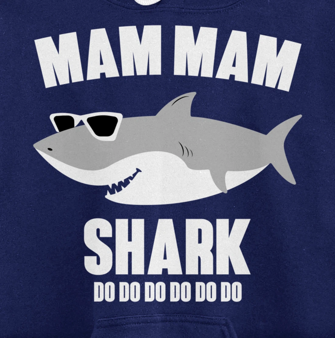 Mam Mam Shark Doo Doo Pullover Hoodie