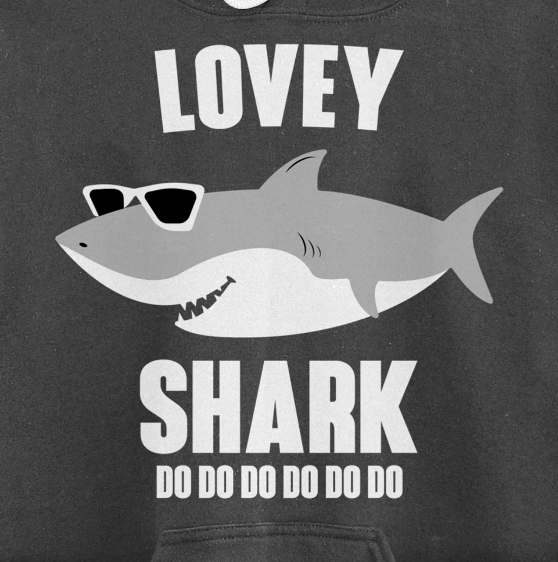 Lovey Shark Doo Doo Pullover Hoodie