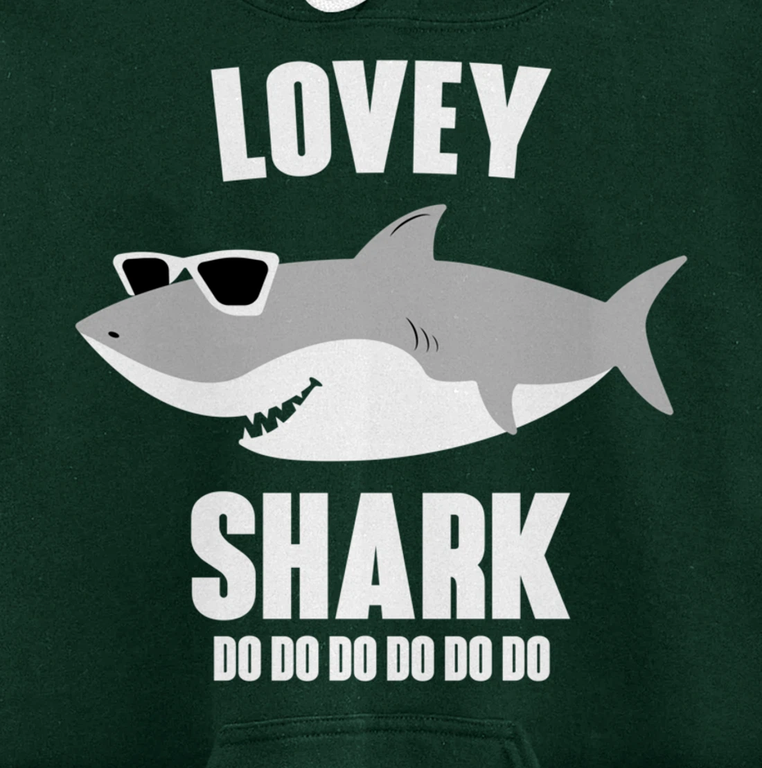 Lovey Shark Doo Doo Pullover Hoodie