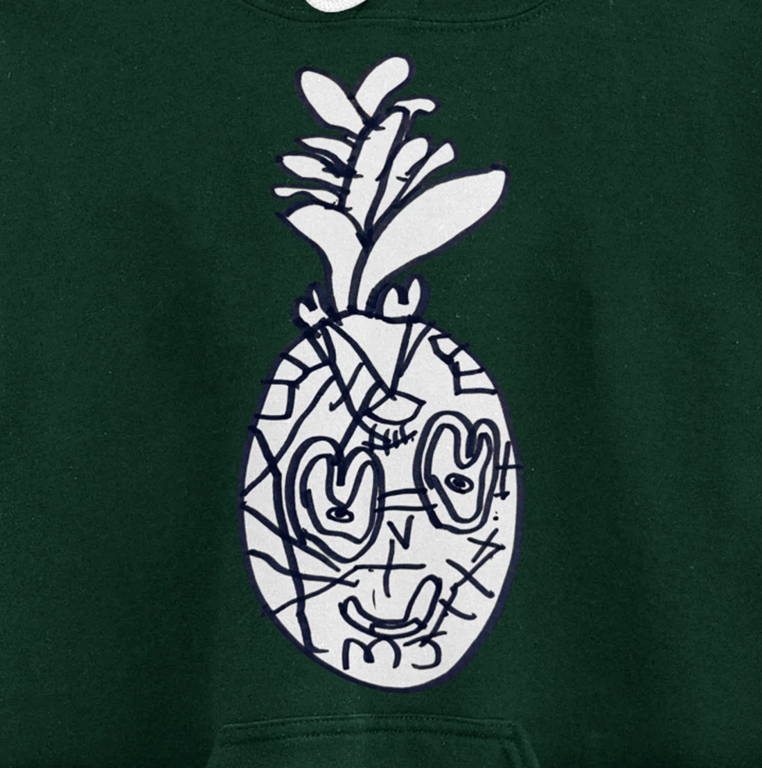 Pineapple Pullover Hoodie
