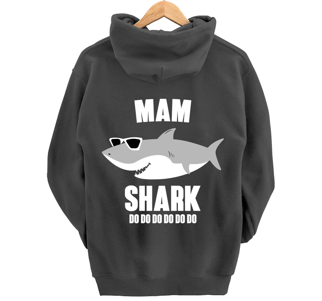 Mam Shark Doo Doo Pullover Hoodie