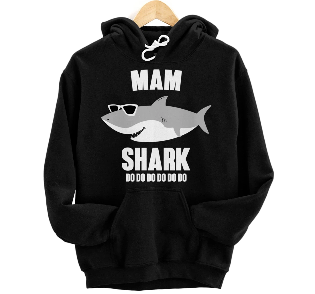 Mam Shark Doo Doo Pullover Hoodie
