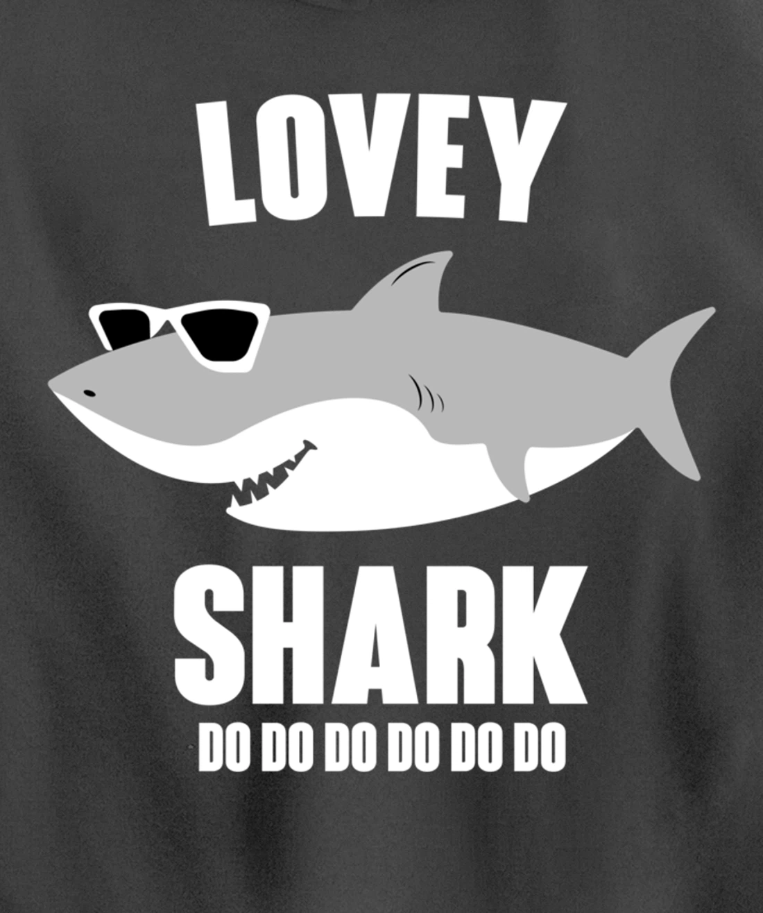 Lovey Shark Doo Doo Pullover Hoodie
