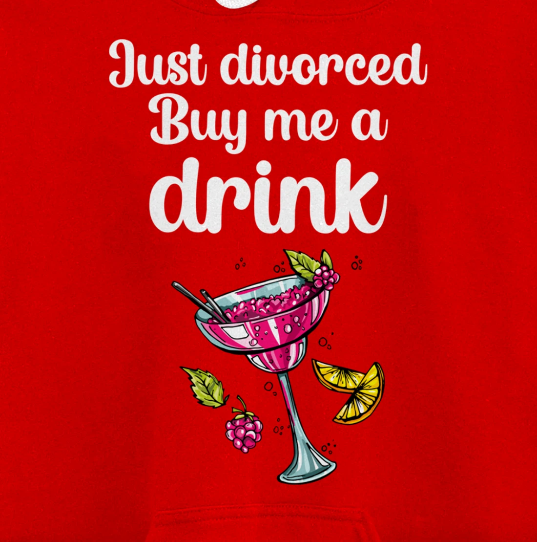 Just Divorced Funny Divorce Party Celebration Women Divorcee Pullover Hoodie