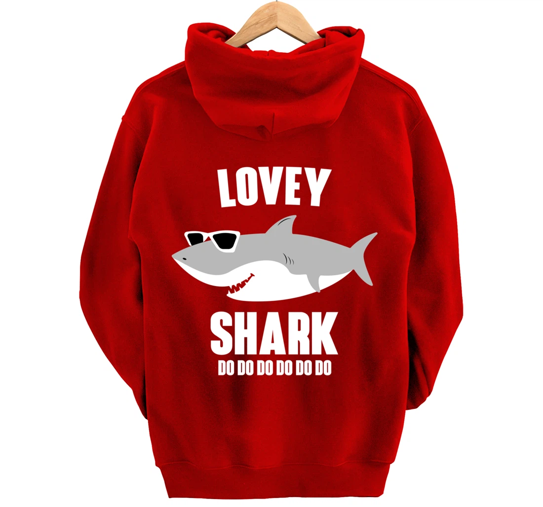 Lovey Shark Doo Doo Pullover Hoodie