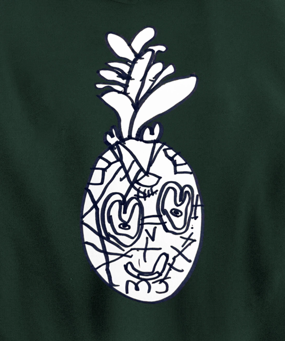 Pineapple Pullover Hoodie