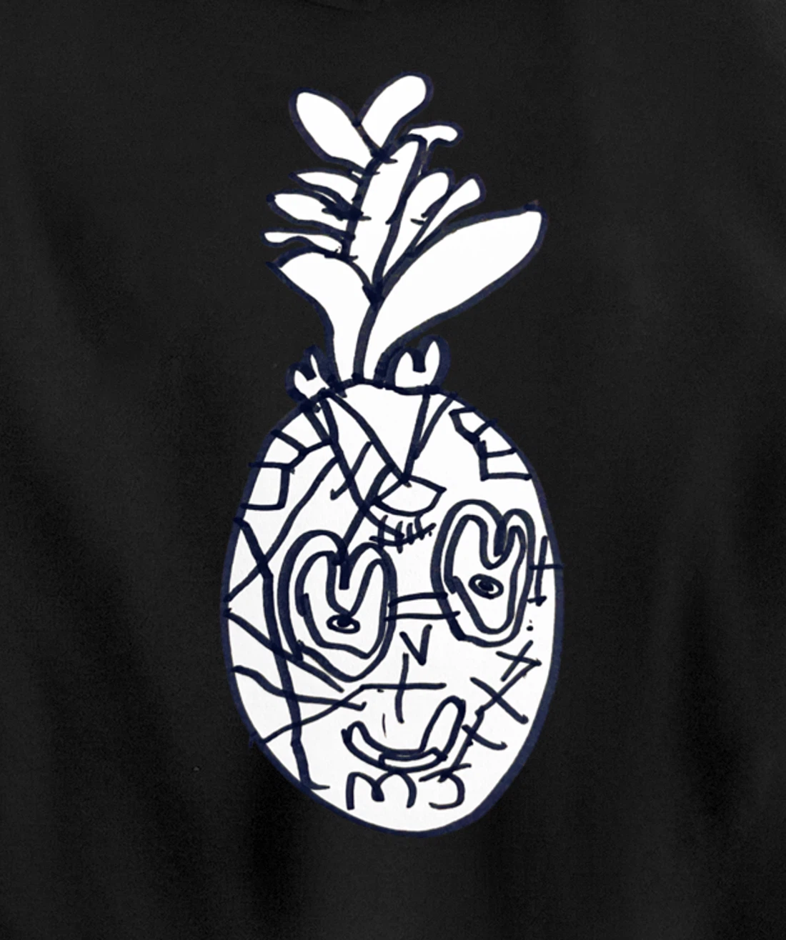 Pineapple Pullover Hoodie
