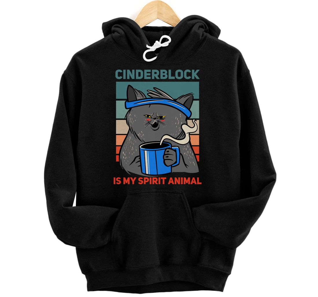 Cinderblock Is My Spirit Animal Pullover Hoodie