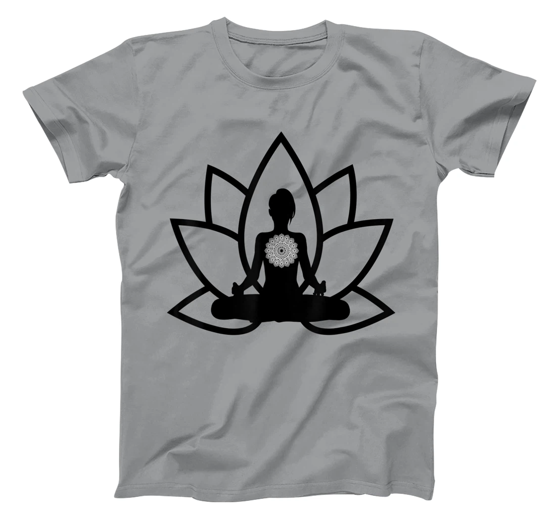 Womens Peace & Meditation Pose T-Shirt, Kid T-Shirt and Women T-Shirt