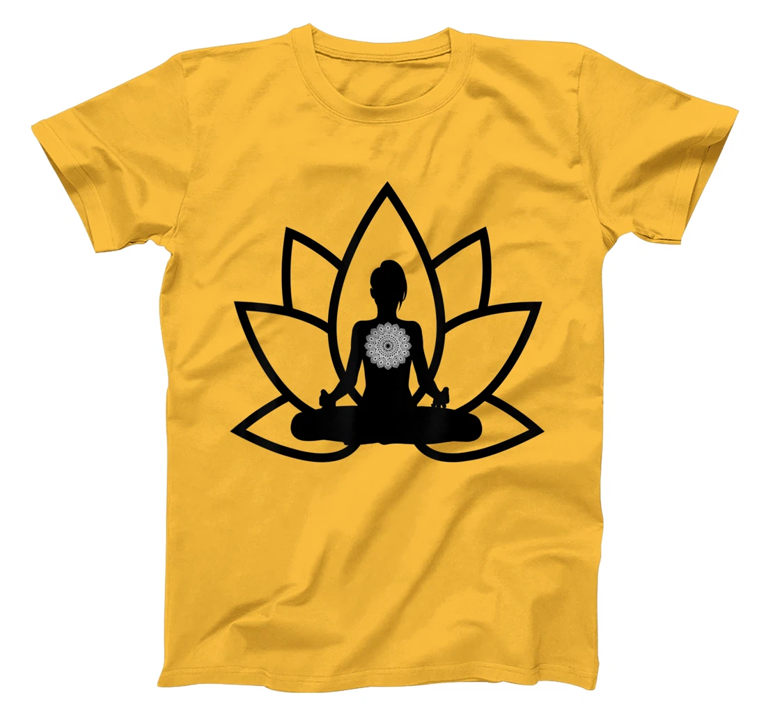 Womens Peace & Meditation Pose T-Shirt, Kid T-Shirt and Women T-Shirt