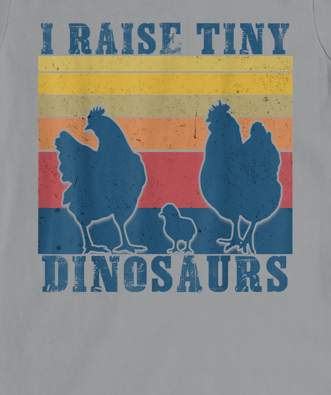 Womens I Raise Tiny Dinosaurs - Funny Chicken Lovers T-Shirt, Kid T-Shirt and Women T-Shirt