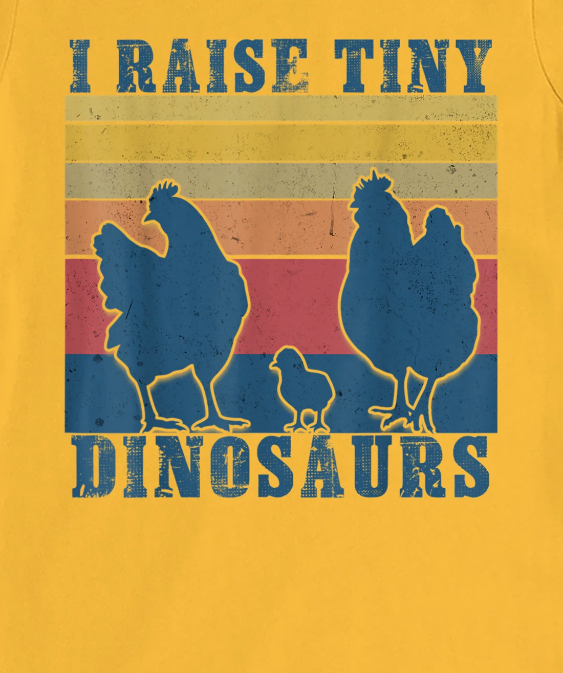 Womens I Raise Tiny Dinosaurs - Funny Chicken Lovers T-Shirt, Kid T-Shirt and Women T-Shirt