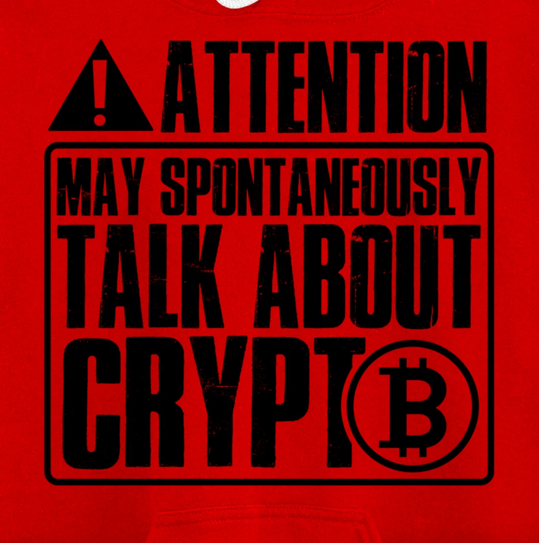 Funny may spontaneously talk about crypto Pullover Hoodie
