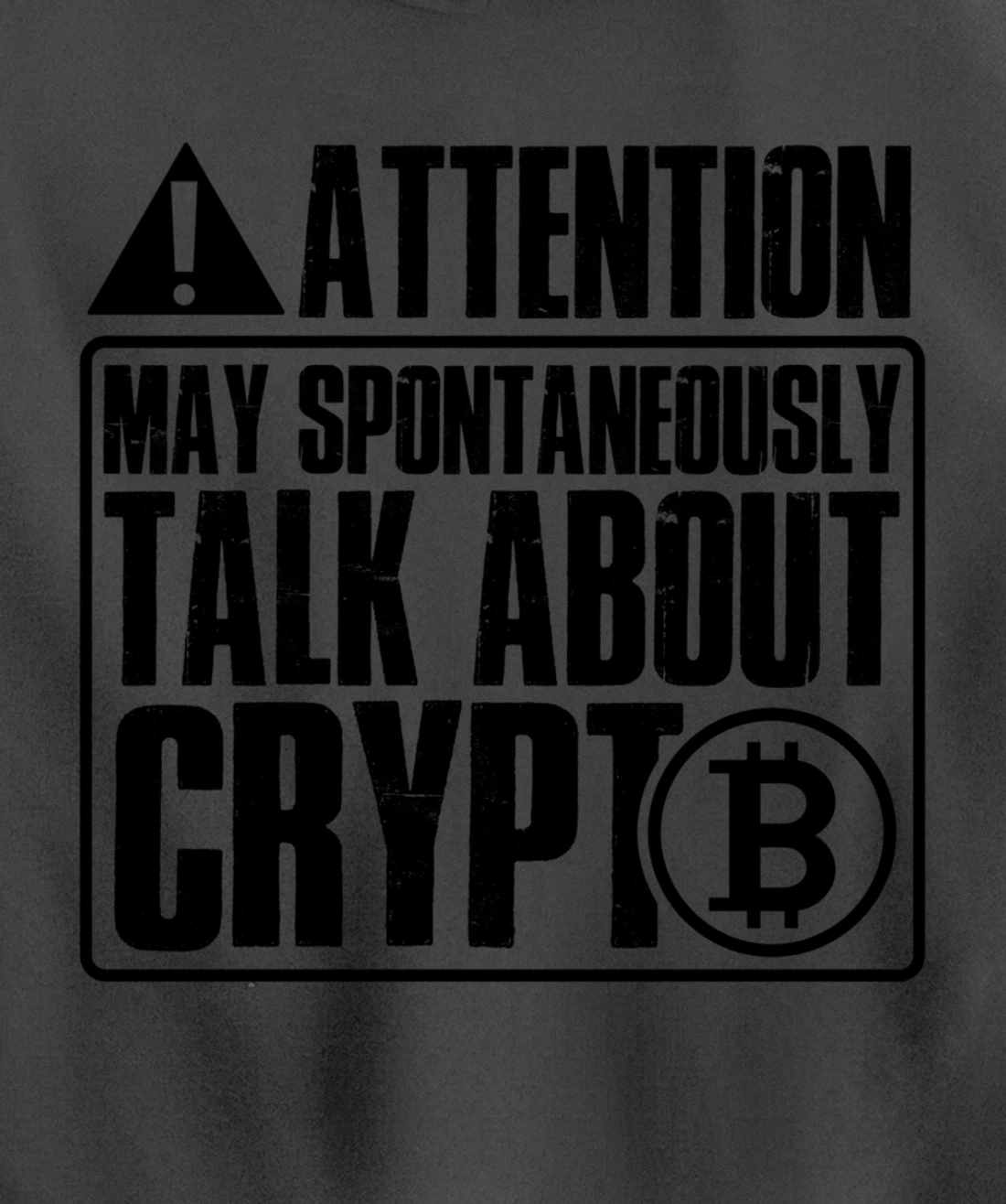 Funny may spontaneously talk about crypto Pullover Hoodie