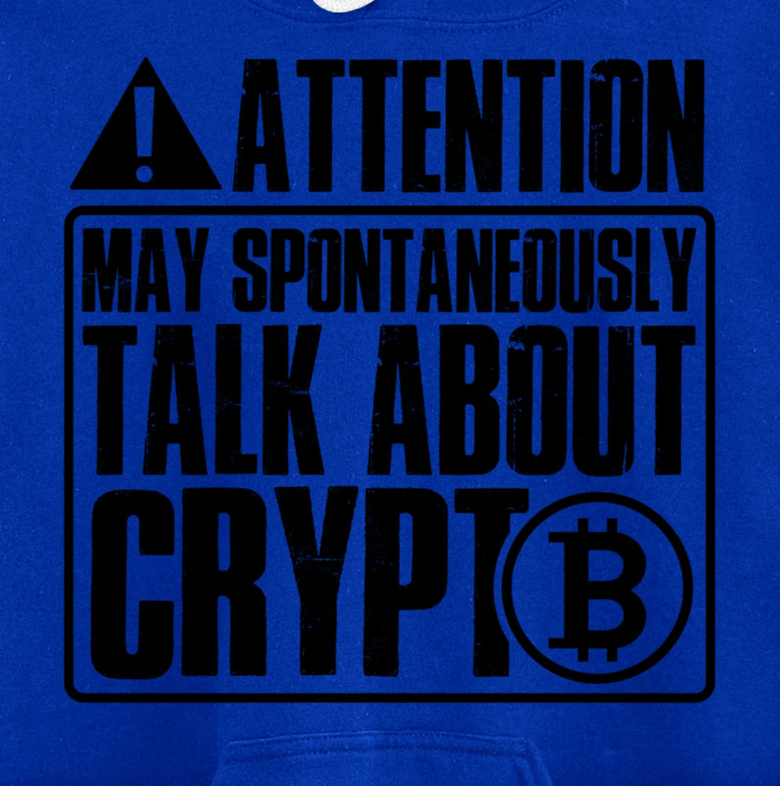 Funny may spontaneously talk about crypto Pullover Hoodie
