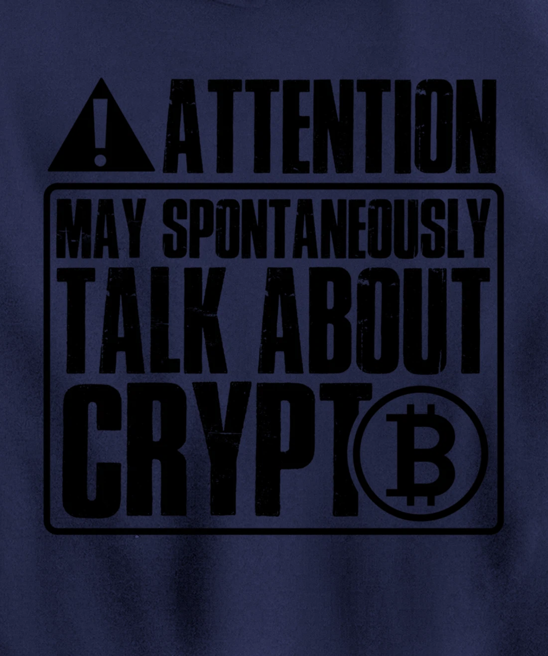 Funny may spontaneously talk about crypto Pullover Hoodie