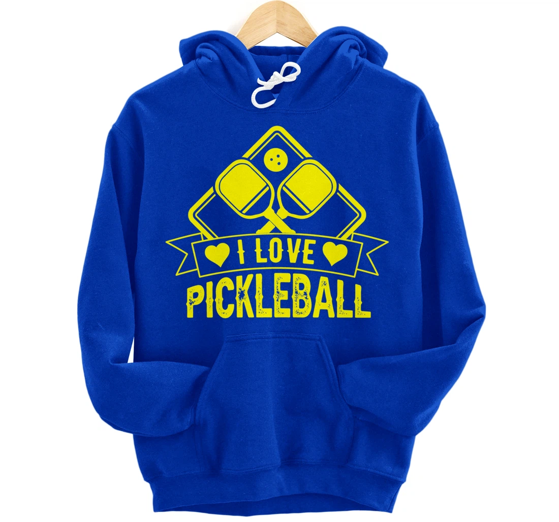 Funny Pickleball Sport Lover Paddleball Dinking Player Pullover Hoodie