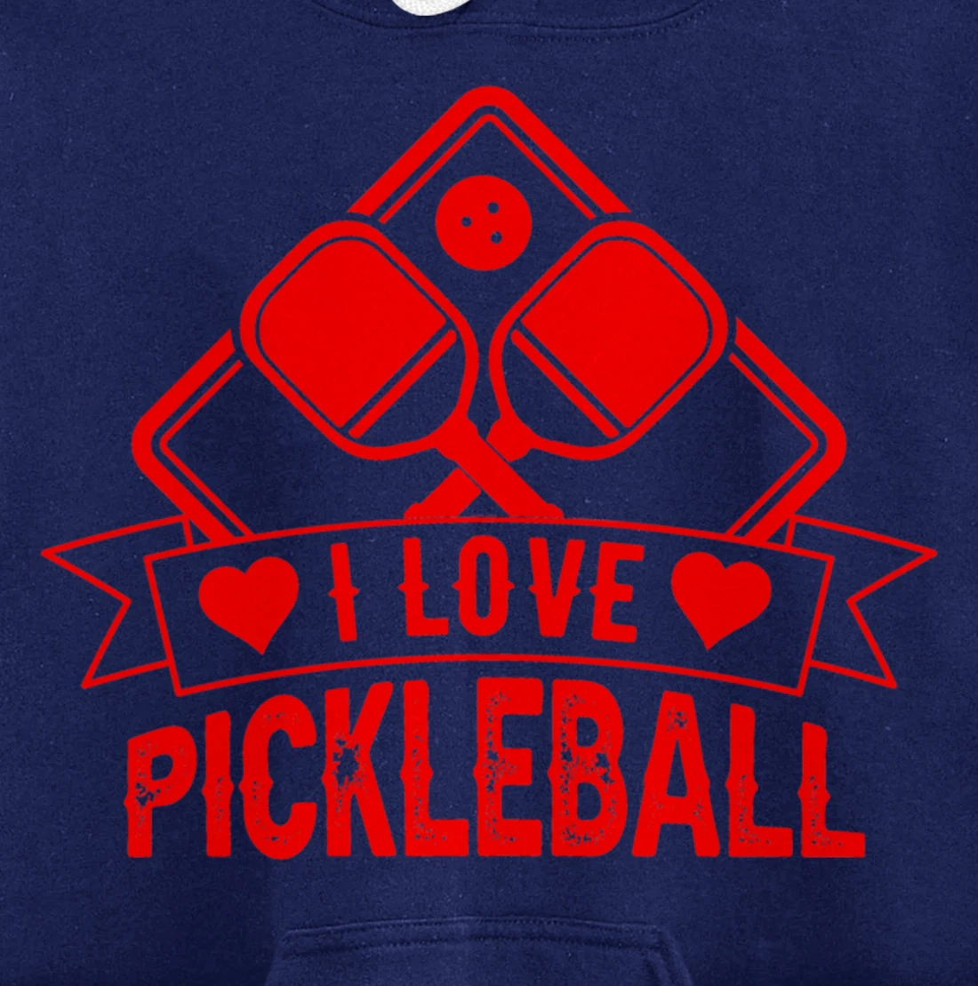Funny Pickleball Sport Lover Paddleball Dinking Player Pullover Hoodie