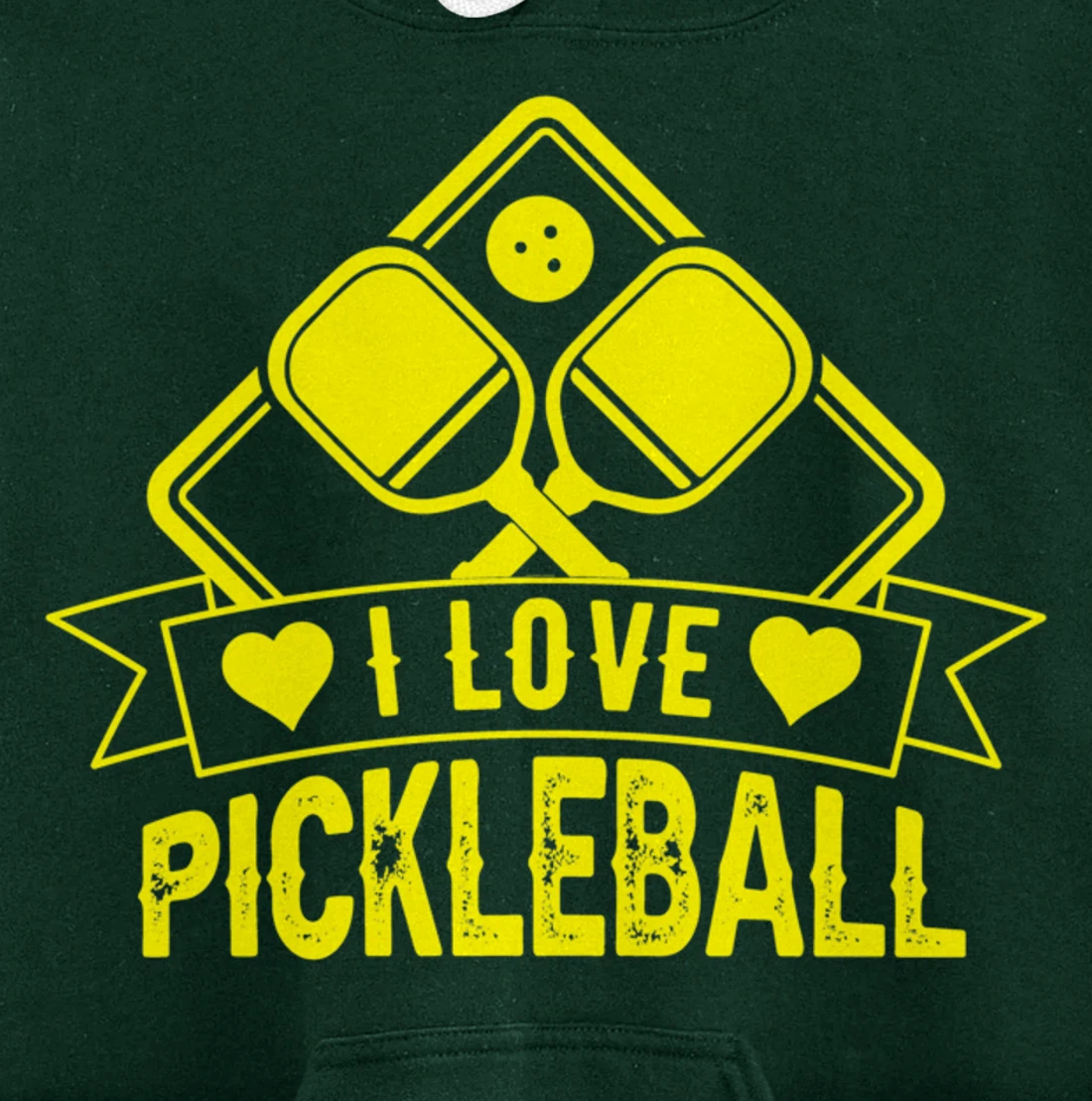 Funny Pickleball Sport Lover Paddleball Dinking Player Pullover Hoodie