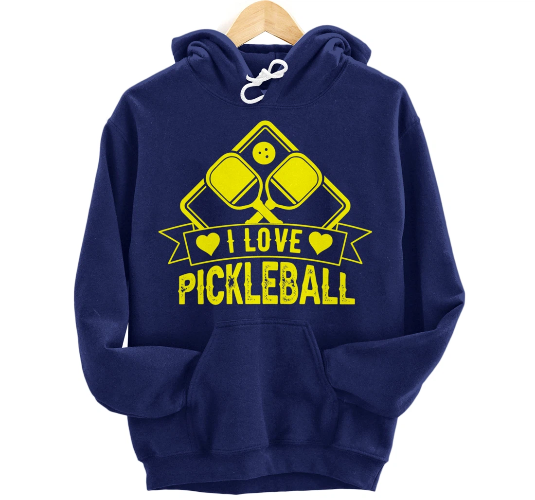 Funny Pickleball Sport Lover Paddleball Dinking Player Pullover Hoodie