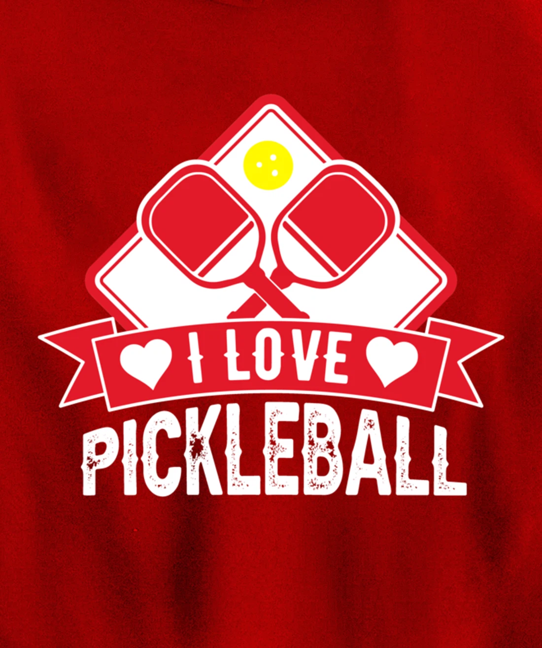 Funny Pickleball Sport Lover Paddleball Dinking Player Pullover Hoodie