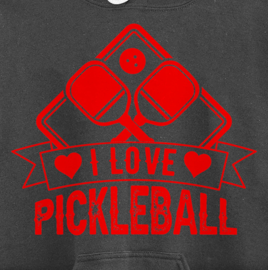 Funny Pickleball Sport Lover Paddleball Dinking Player Pullover Hoodie