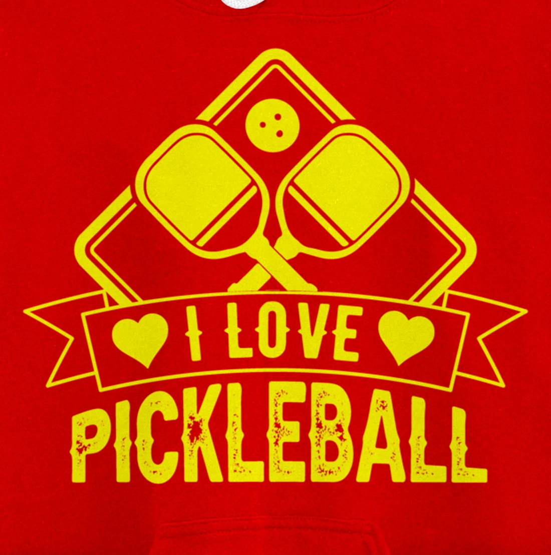 Funny Pickleball Sport Lover Paddleball Dinking Player Pullover Hoodie