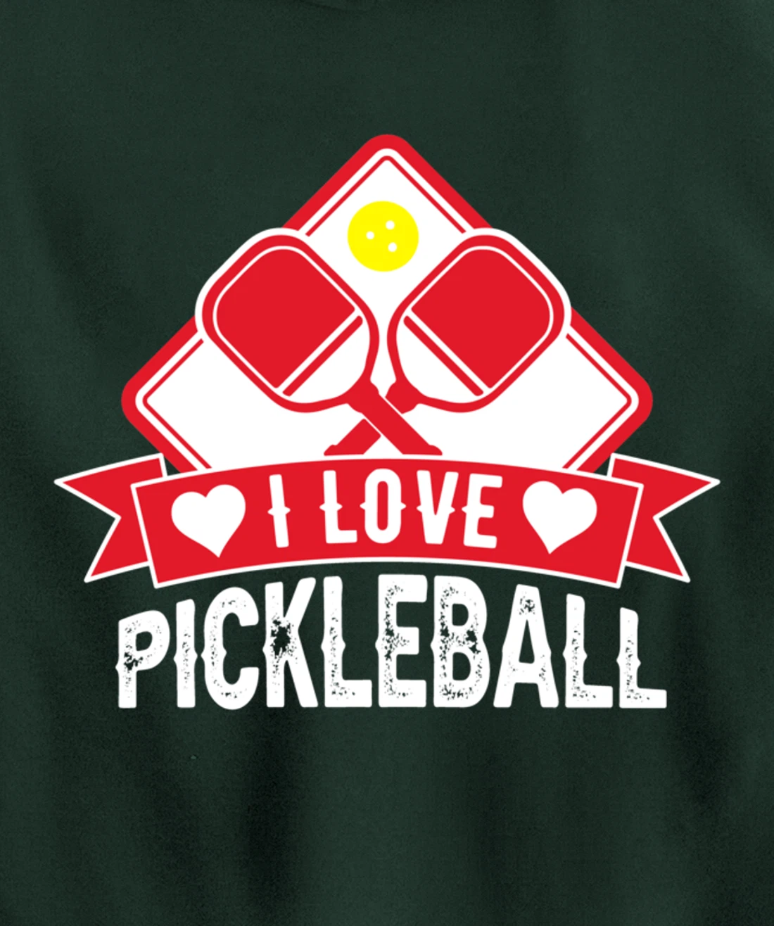 Funny Pickleball Sport Lover Paddleball Dinking Player Pullover Hoodie