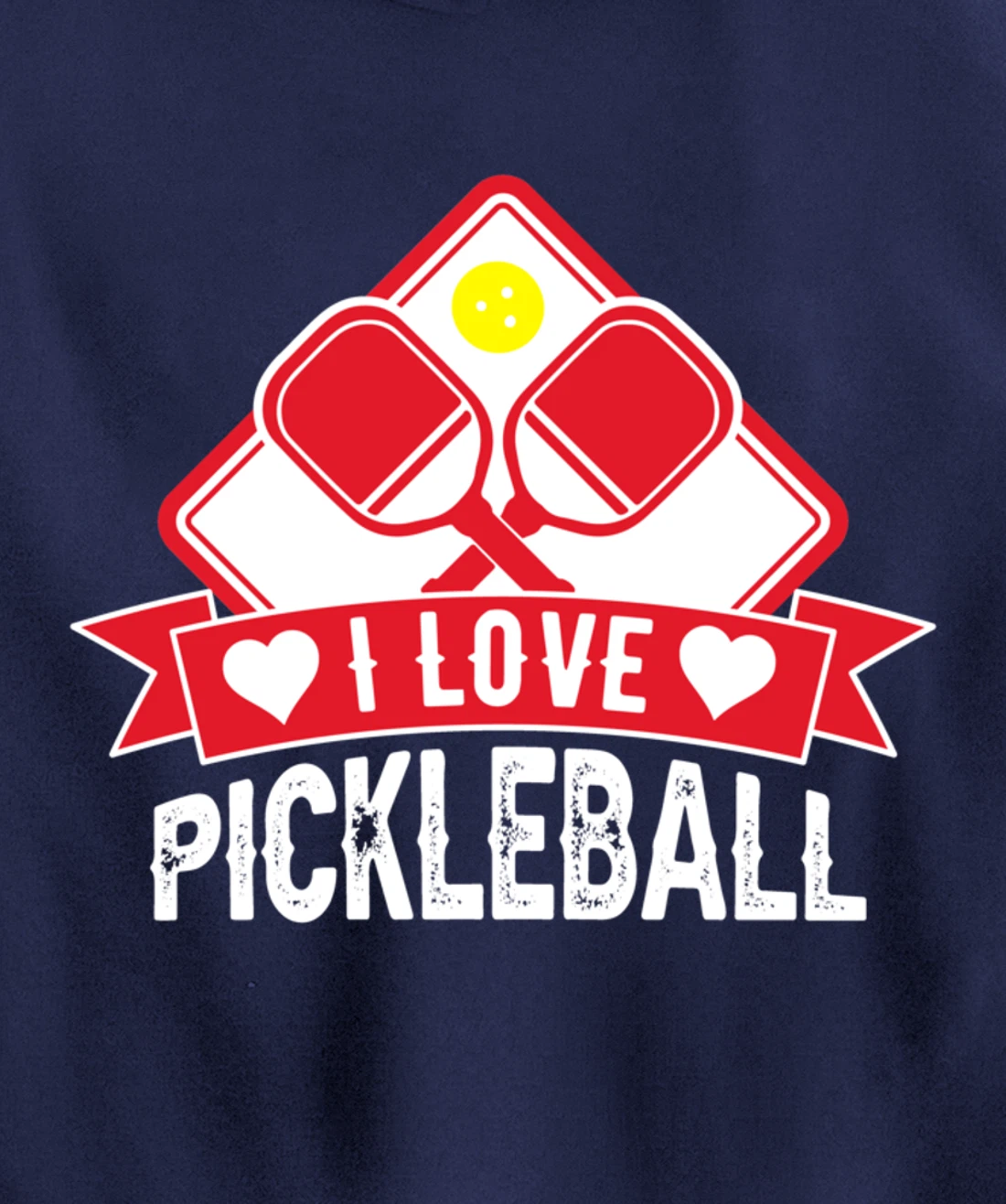 Funny Pickleball Sport Lover Paddleball Dinking Player Pullover Hoodie