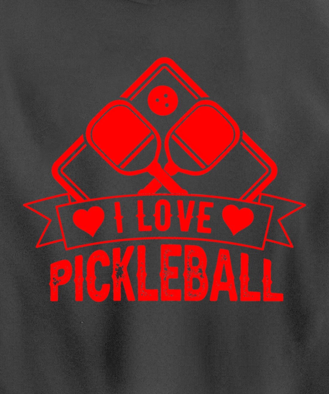 Funny Pickleball Sport Lover Paddleball Dinking Player Pullover Hoodie