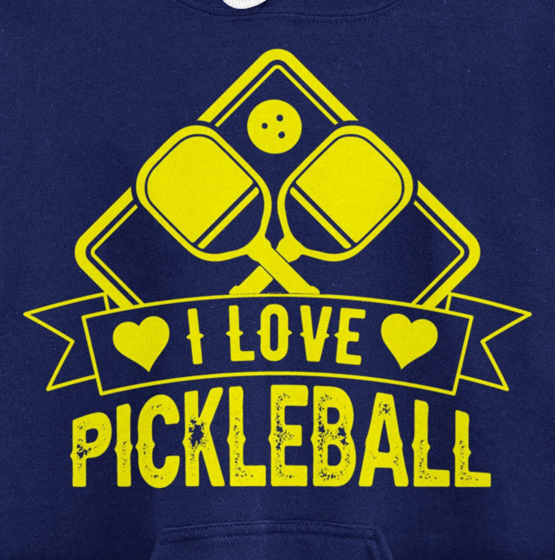 Funny Pickleball Sport Lover Paddleball Dinking Player Pullover Hoodie