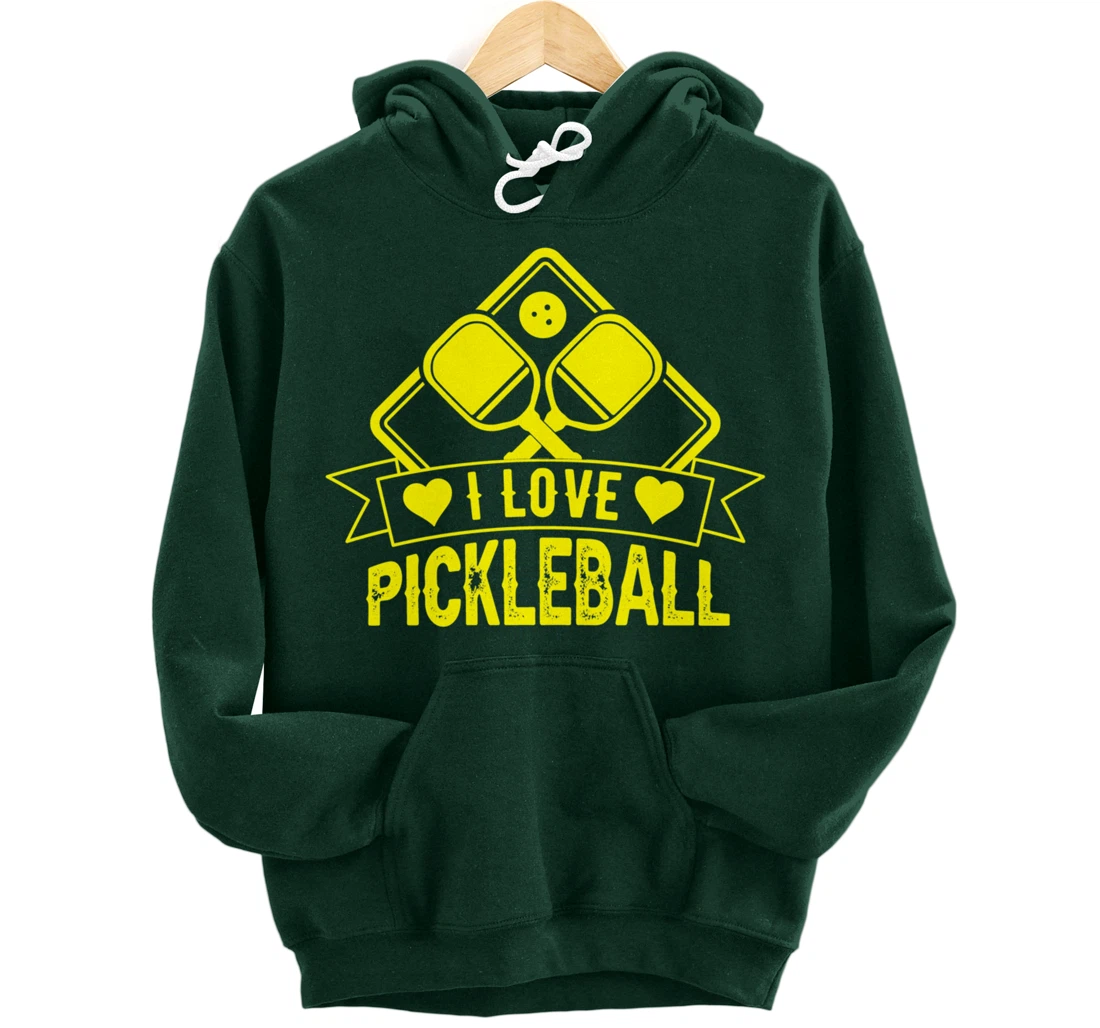 Funny Pickleball Sport Lover Paddleball Dinking Player Pullover Hoodie
