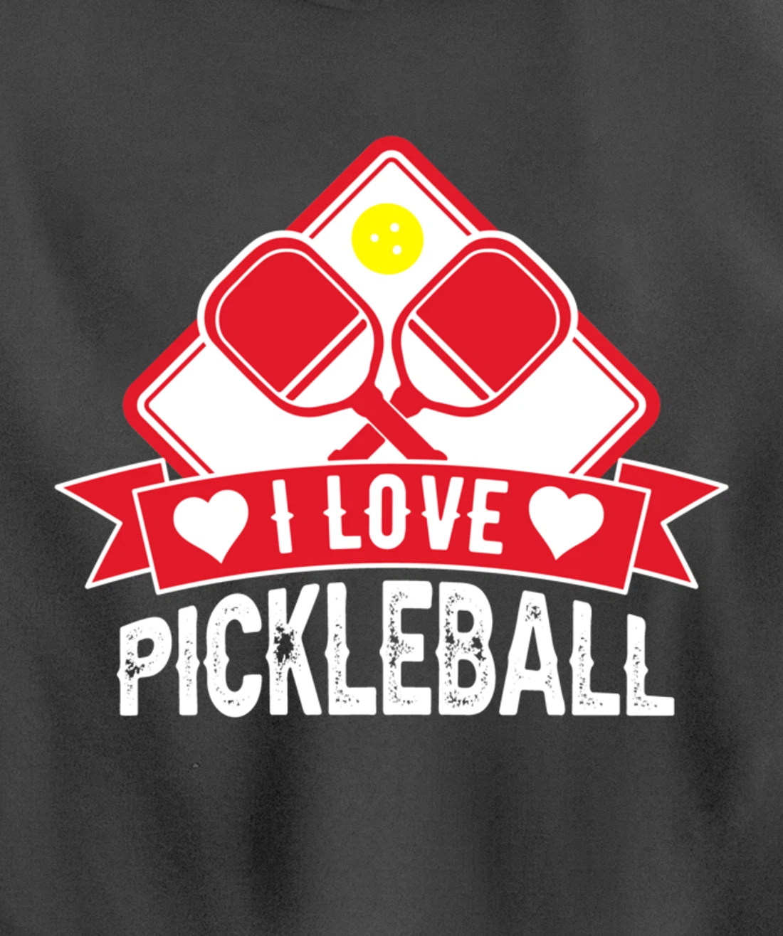 Funny Pickleball Sport Lover Paddleball Dinking Player Pullover Hoodie