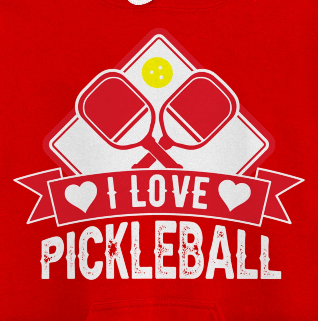Funny Pickleball Sport Lover Paddleball Dinking Player Pullover Hoodie